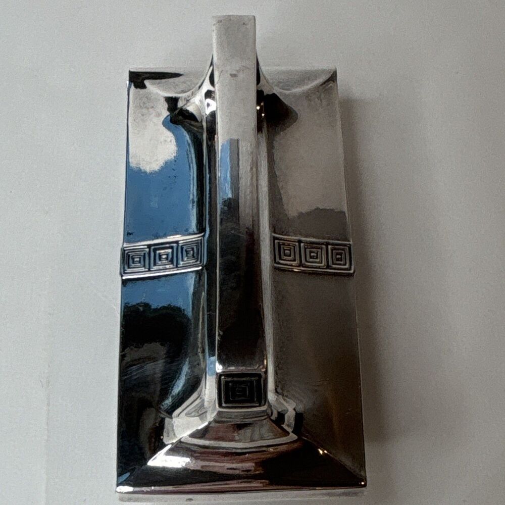 Antique WMF Silver Plated Brass Rocker Ink Blotter Germany c.1905 Art Nouveau - Picture 5 of 16